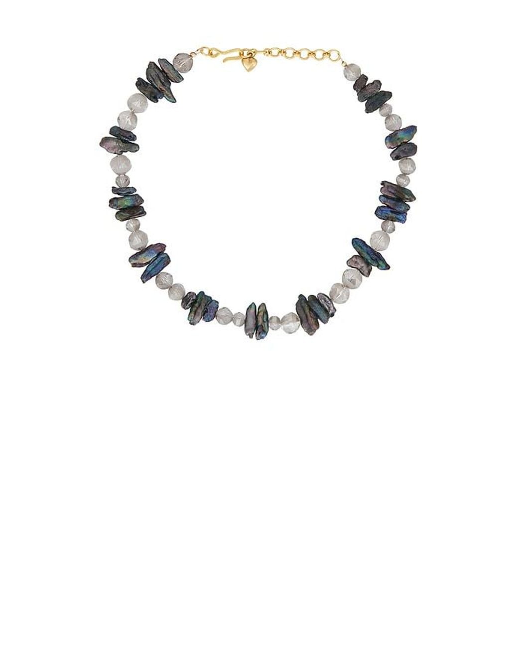 Brinker & Eliza Black Lilah Necklace