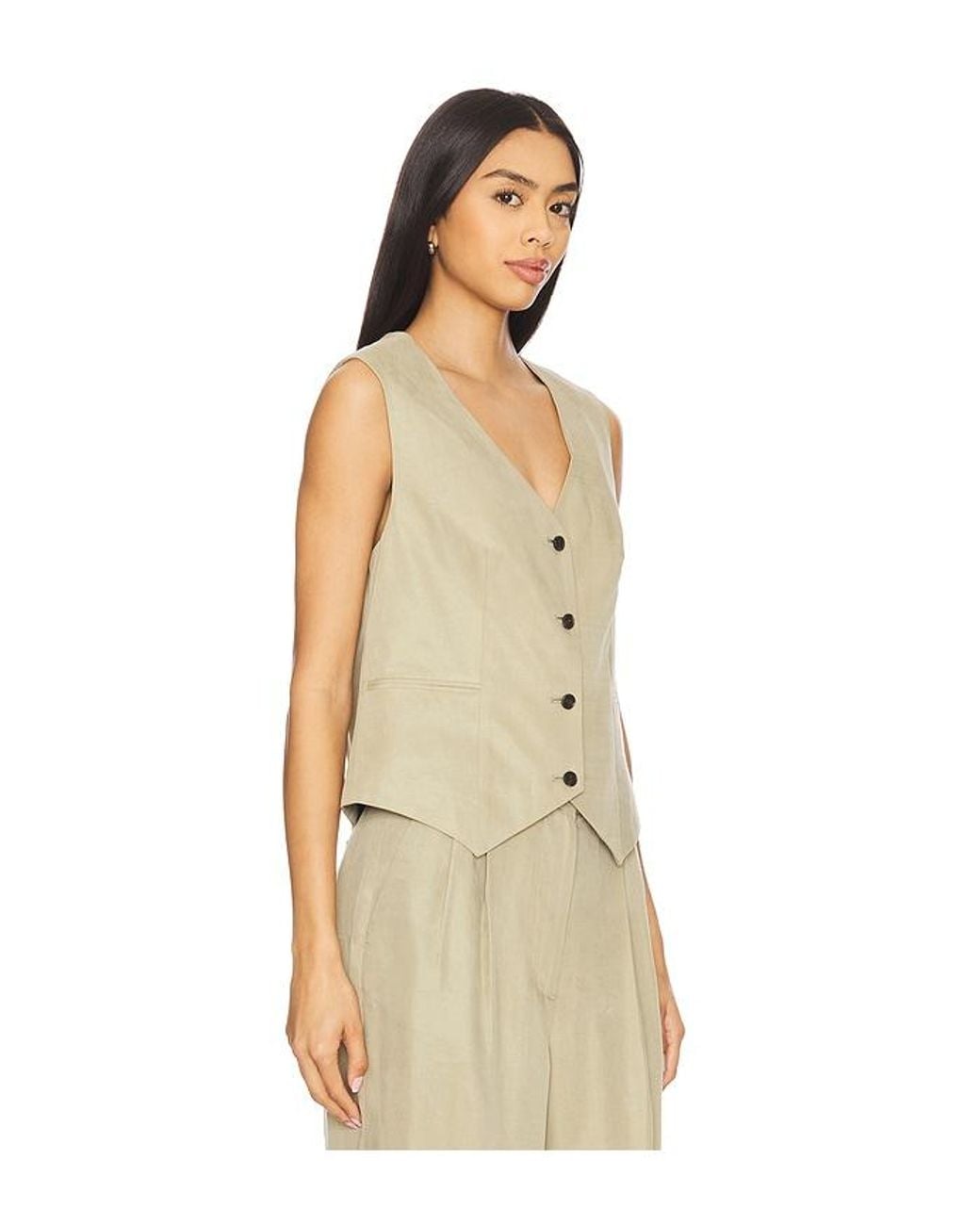 AllSaints Natural Averie Ten Waistcoat