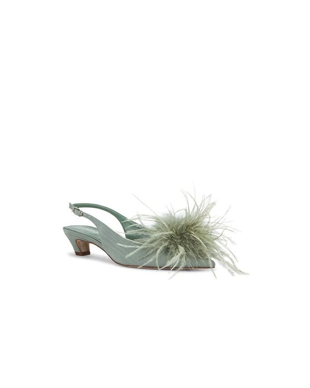 Sam Edelman Green Finchfeather Slingback Pump
