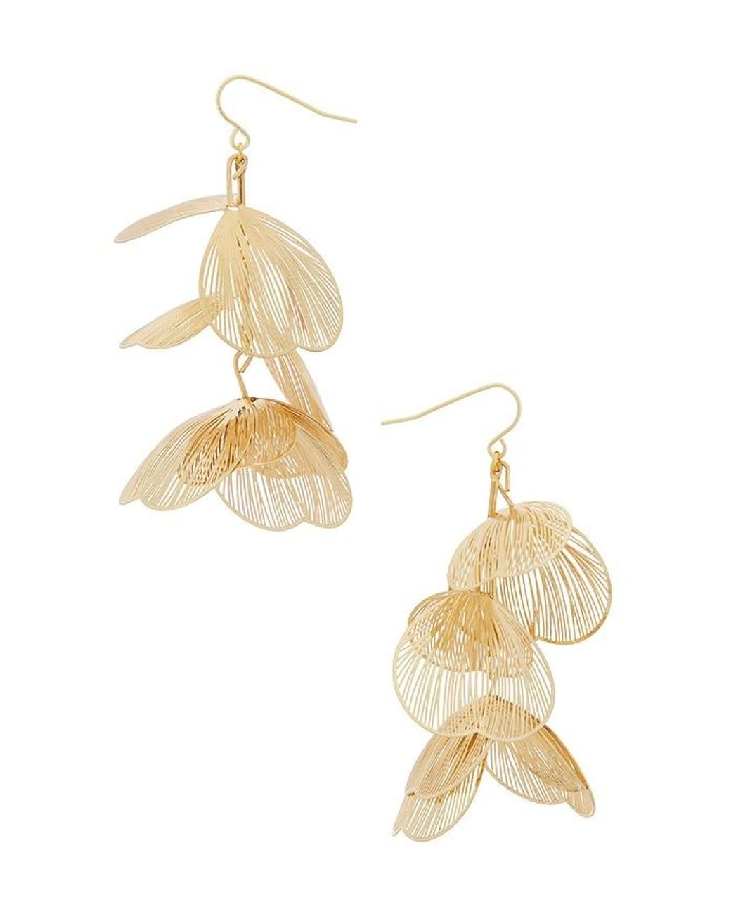 Lovers + Friends Metallic Jessamine Earrings