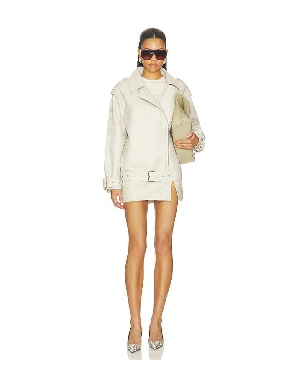 Nakedvice White X Revolve Betty Skirt
