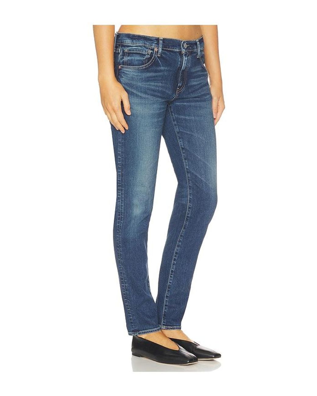Moussy Blue Glocester Skinny Long Jeans