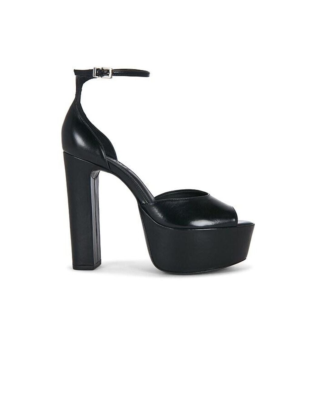 SCHUTZ SHOES Black Brenda Platform Sandal
