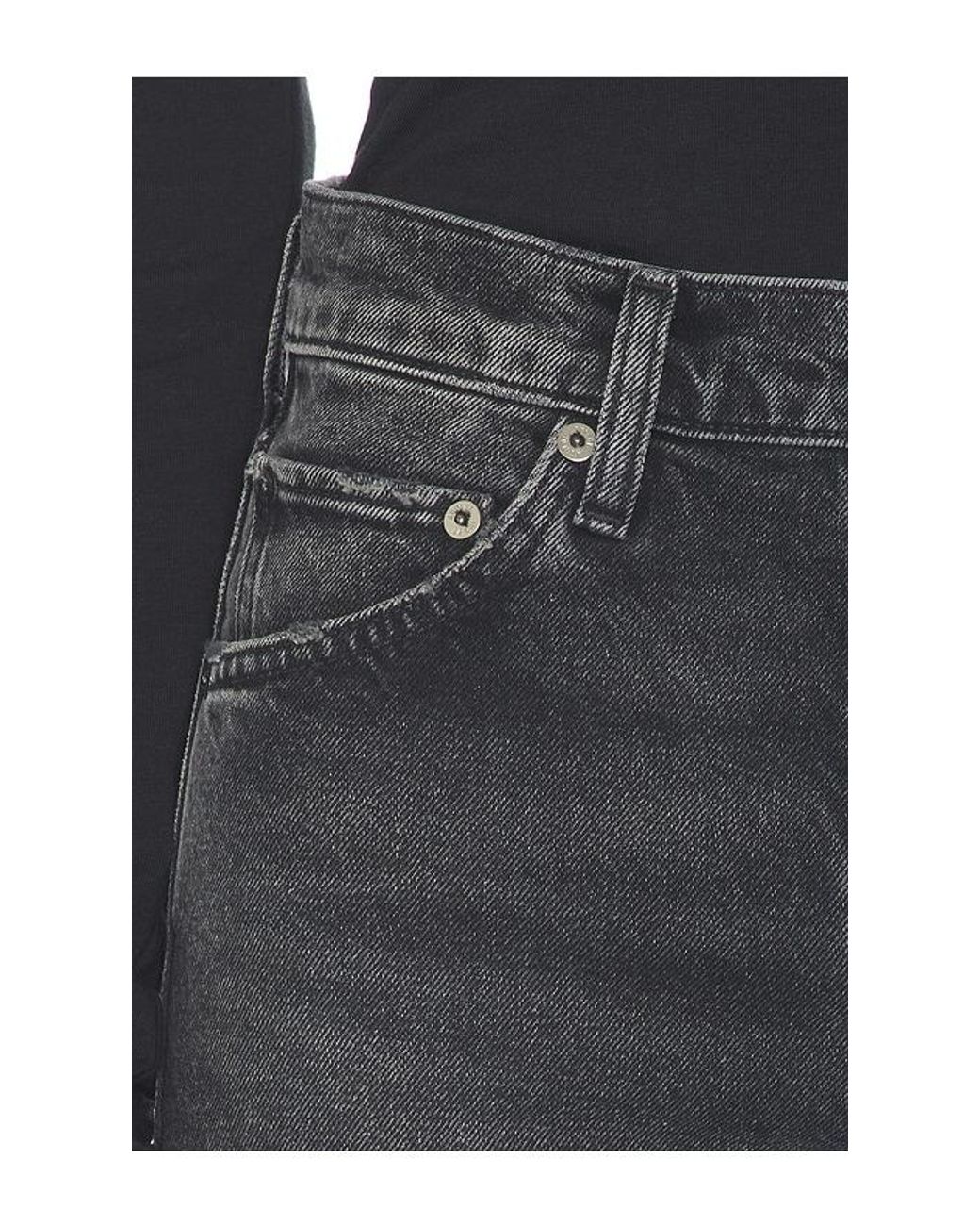Agolde Blue Jetta Stacked Skinny Jeans