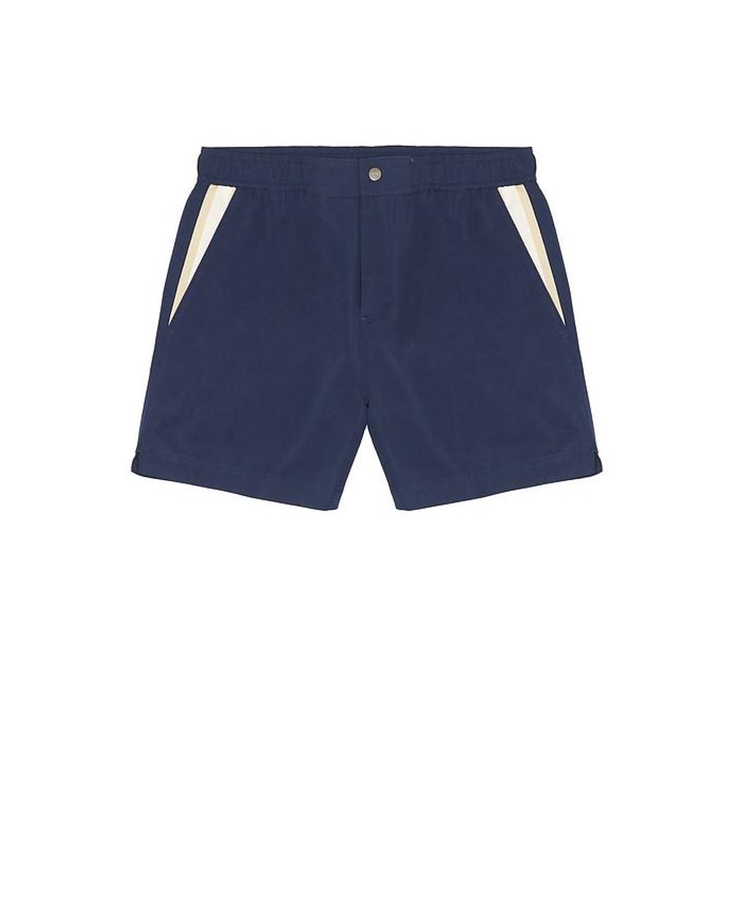 CHE Blue Plain Tailored Swim Short for men