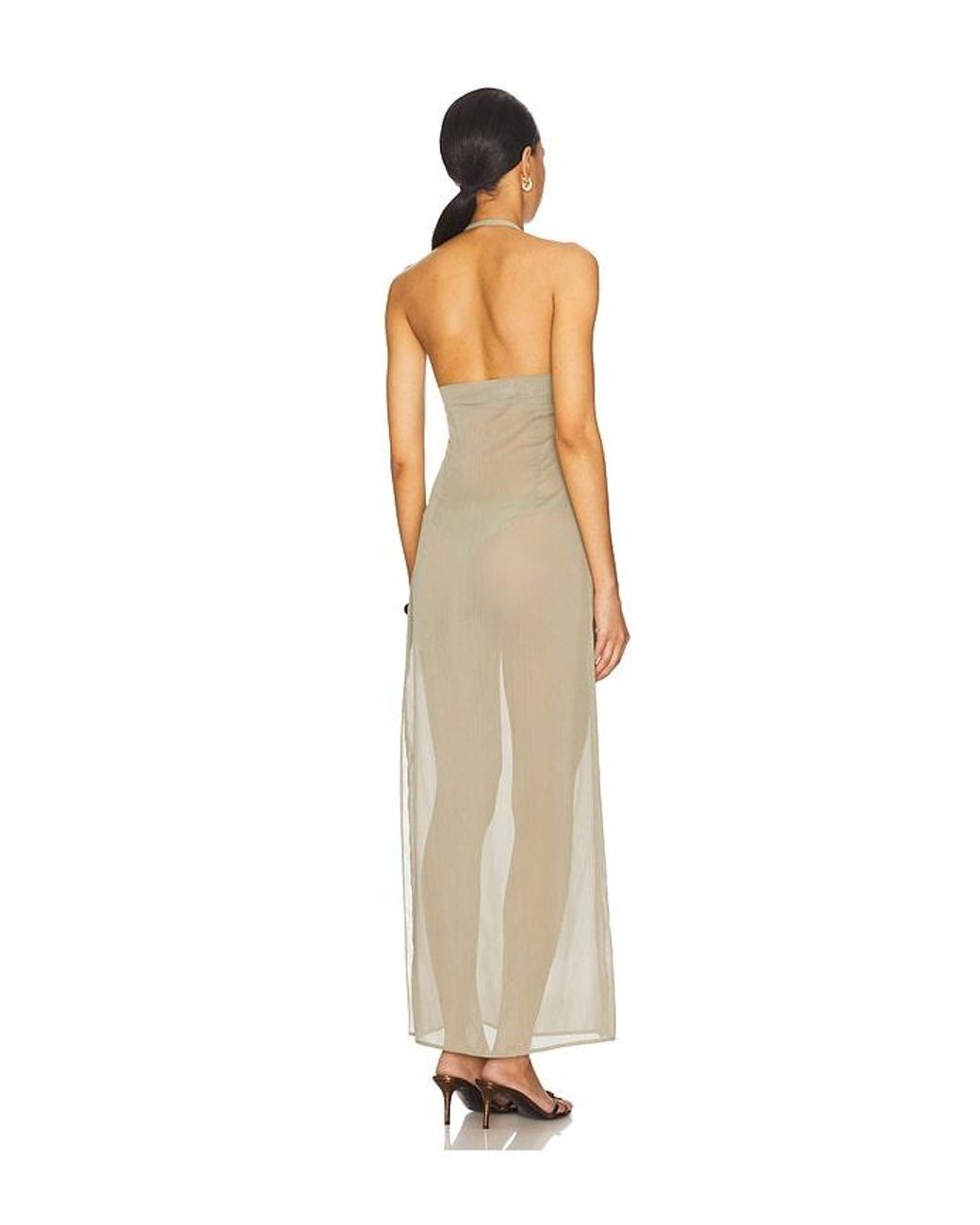 Lioness White Driftwood Maxi Dress