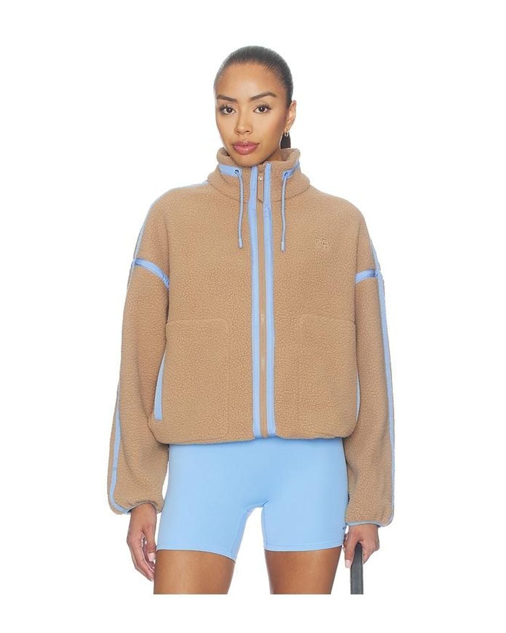 P.E Nation Blue Lennon Sherpa Jacket