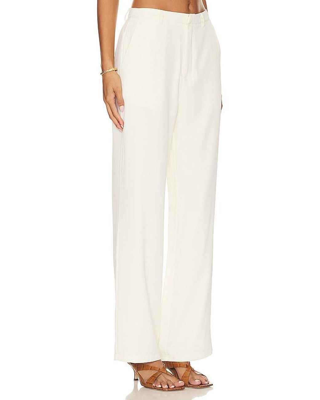 SNDY'S White Roma Pant