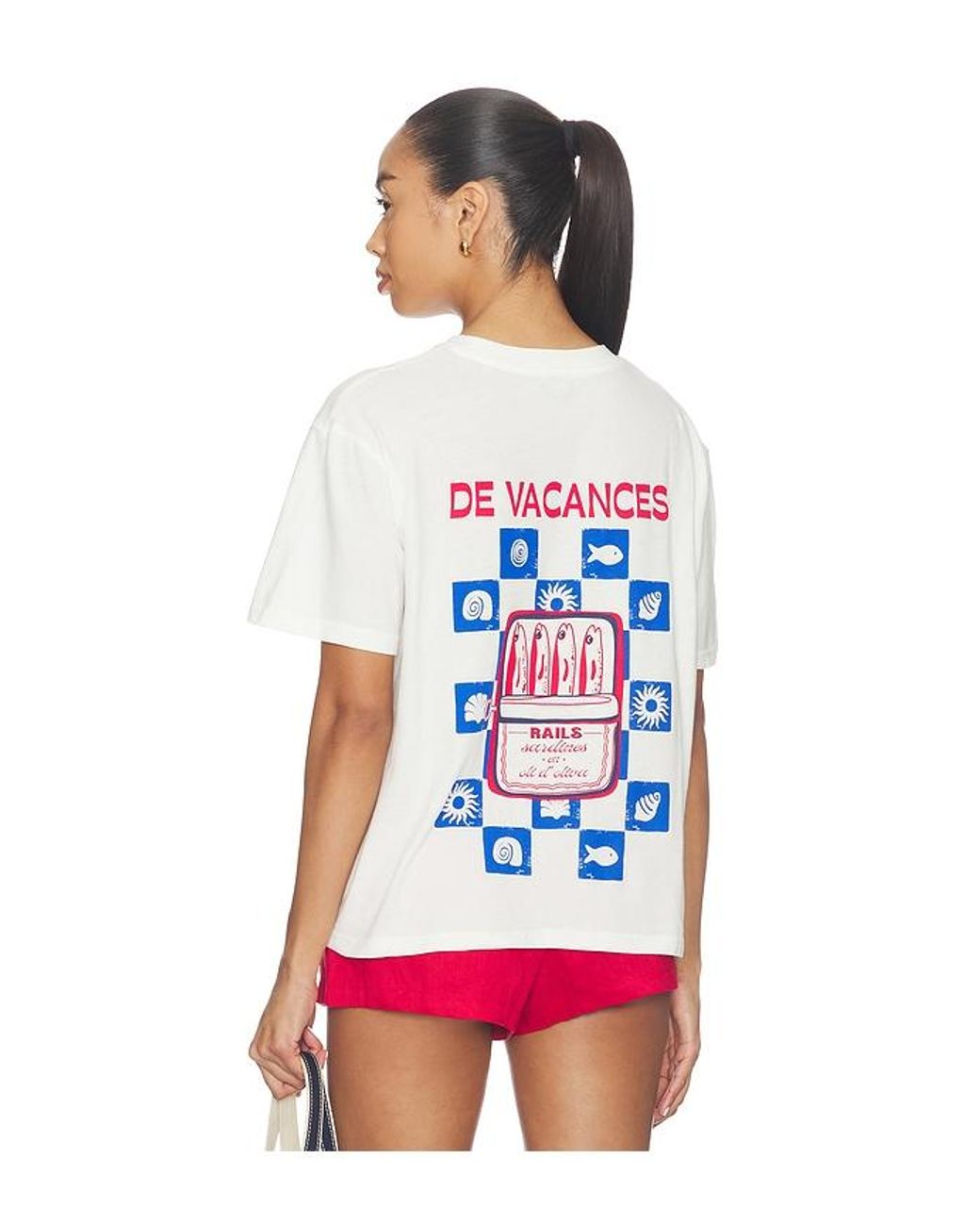 Rails White Souvenir Tee