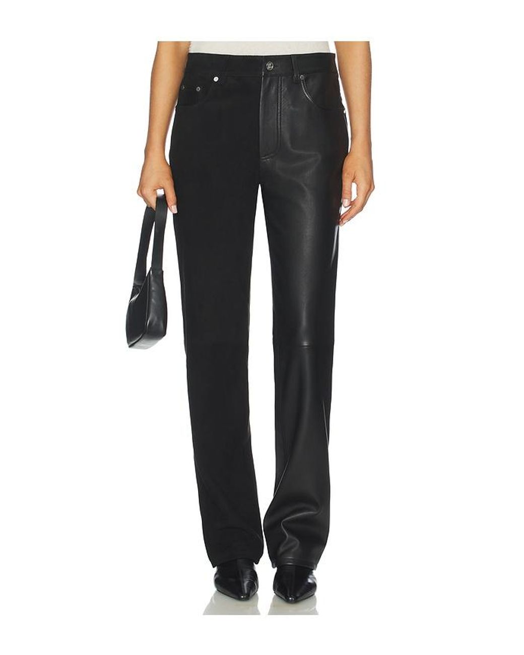 Helmut Lang Black Bisected Pant