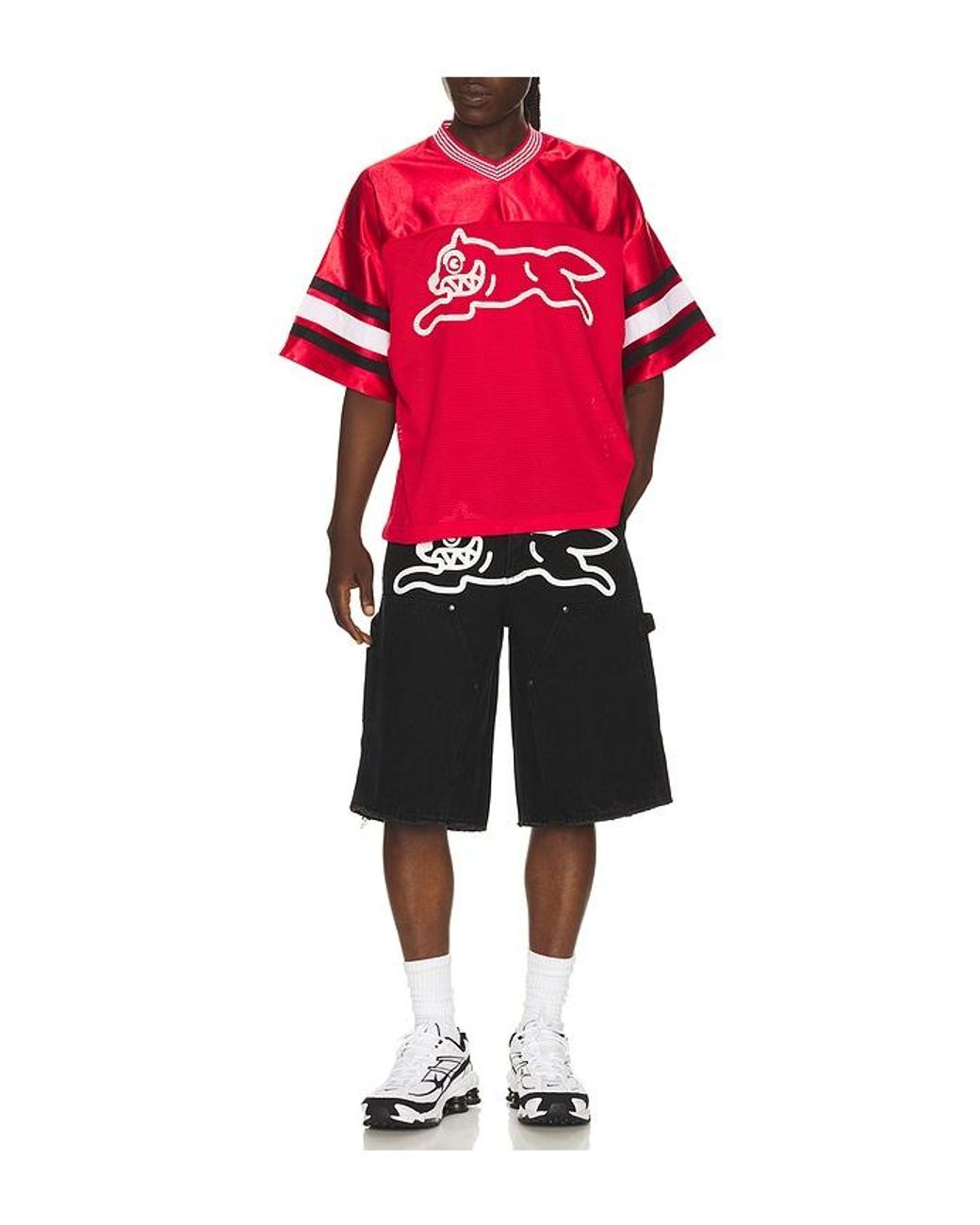 ICECREAM Red For Us Jersey for men
