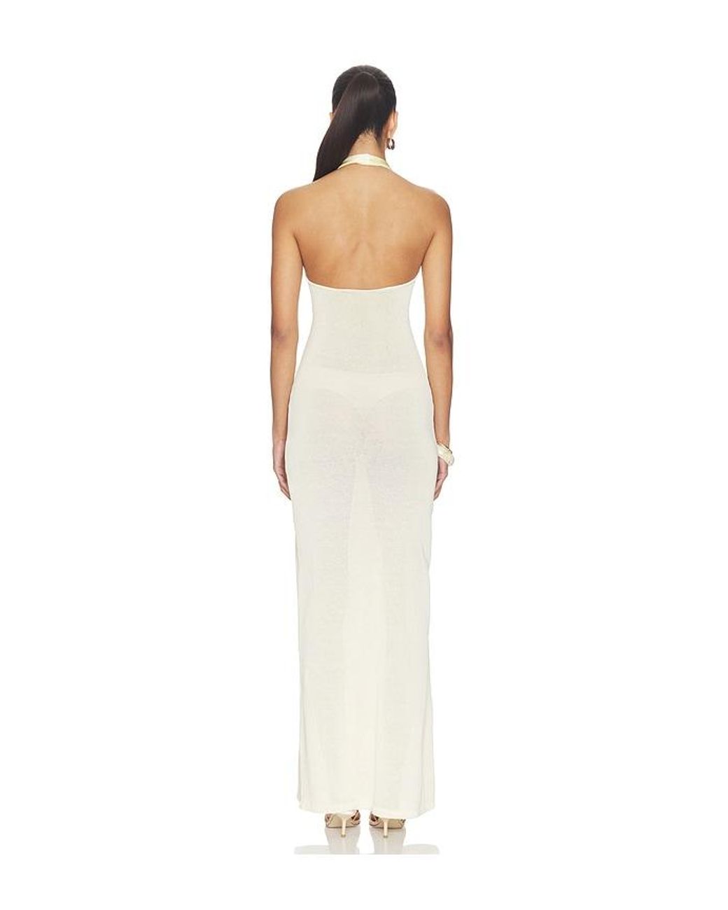 AYA MUSE White Nayra Dress