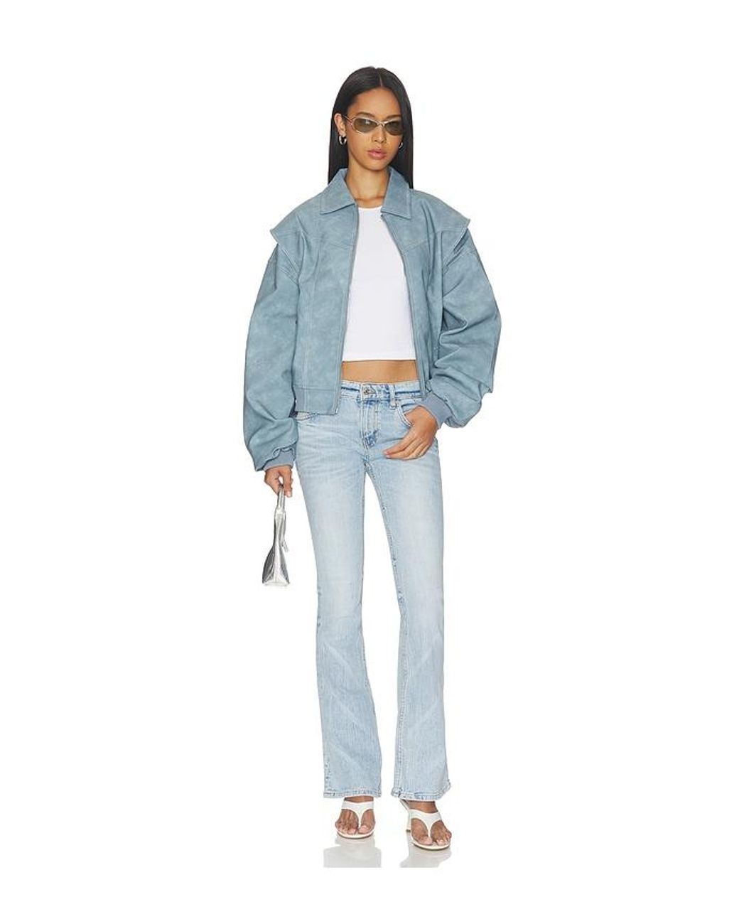 Lioness Blue Vista Bomber