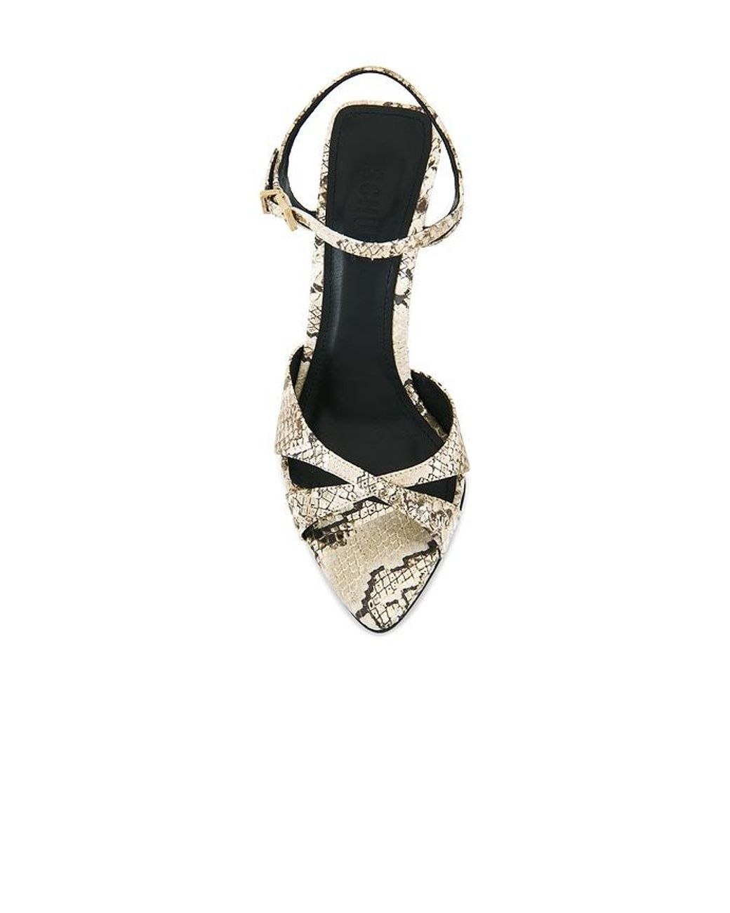 SCHUTZ SHOES White Maxine Wedge Sandal