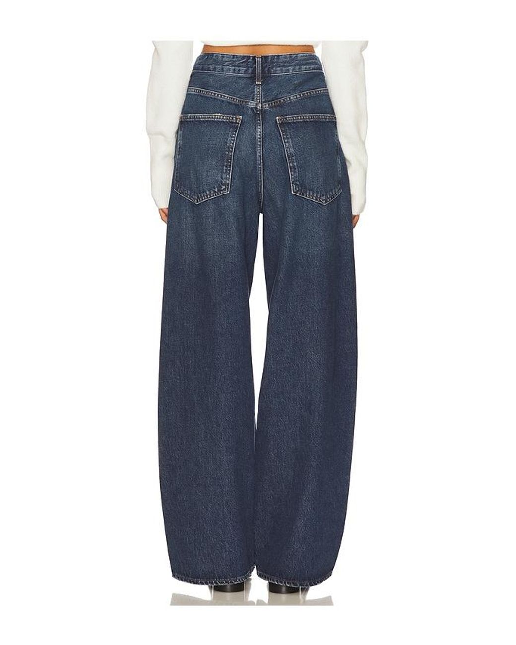 Agolde Blue Vana Wide Leg Jeans