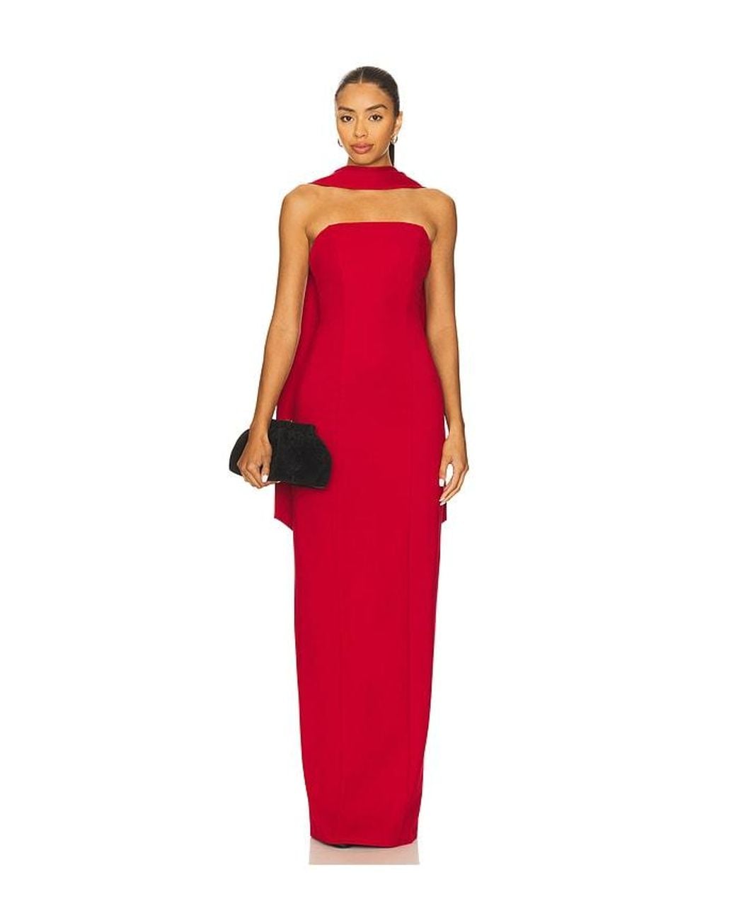 Lovers + Friends Red Caroline Gown