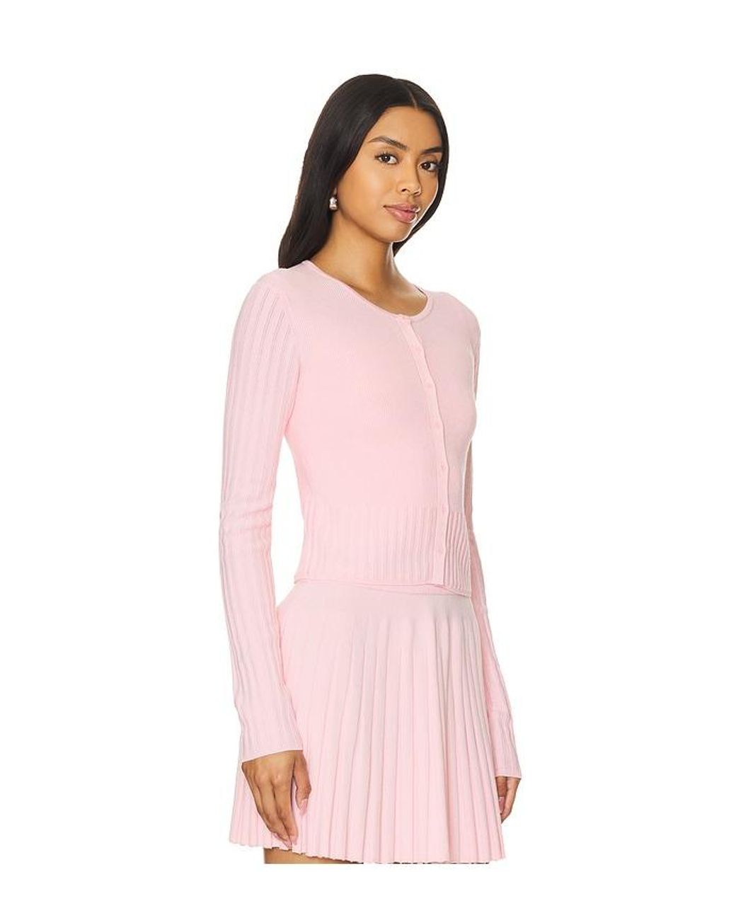 MAJORELLE Pink Lenda Cardigan