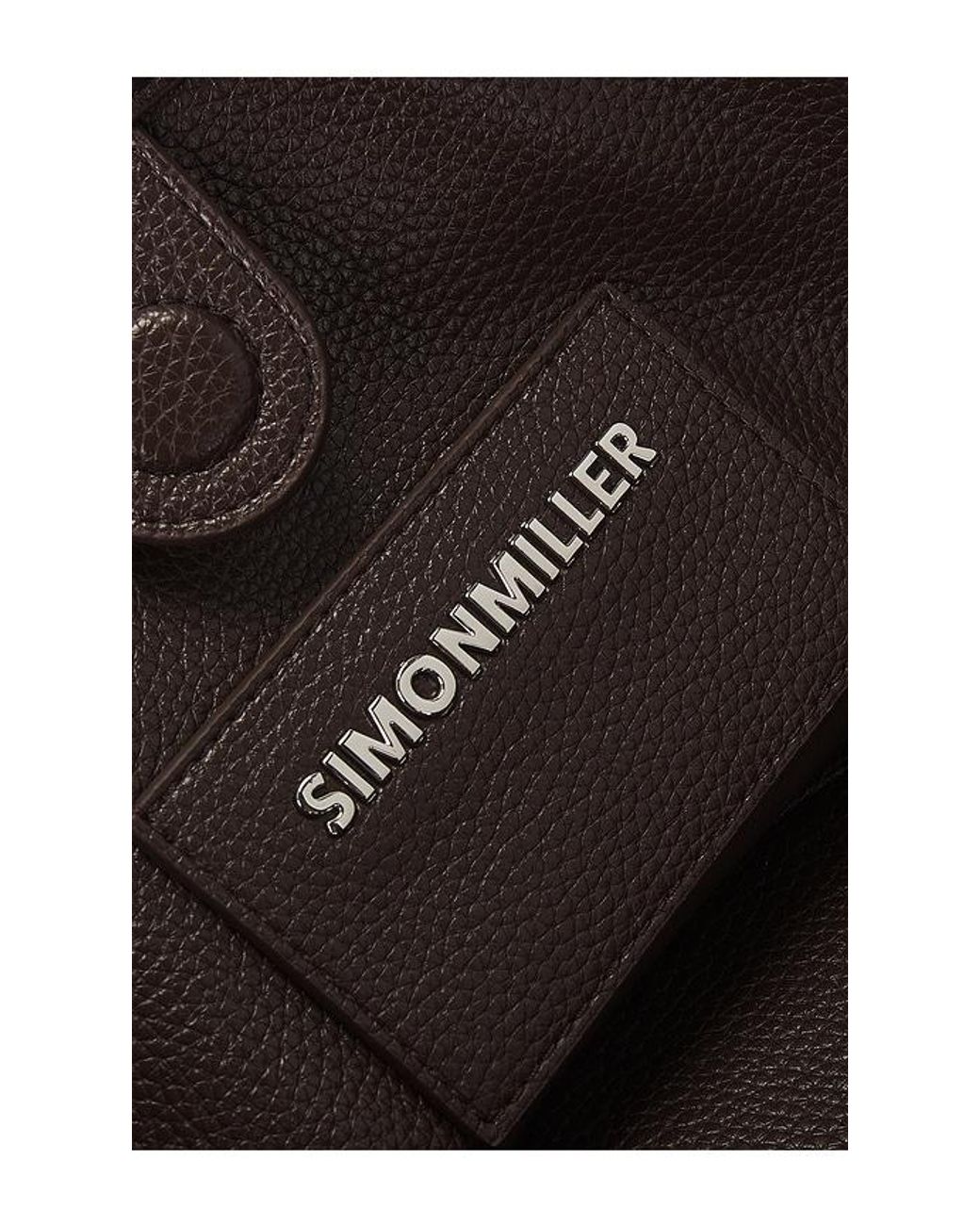 Simon Miller Black Mercado Mini Tote Bag