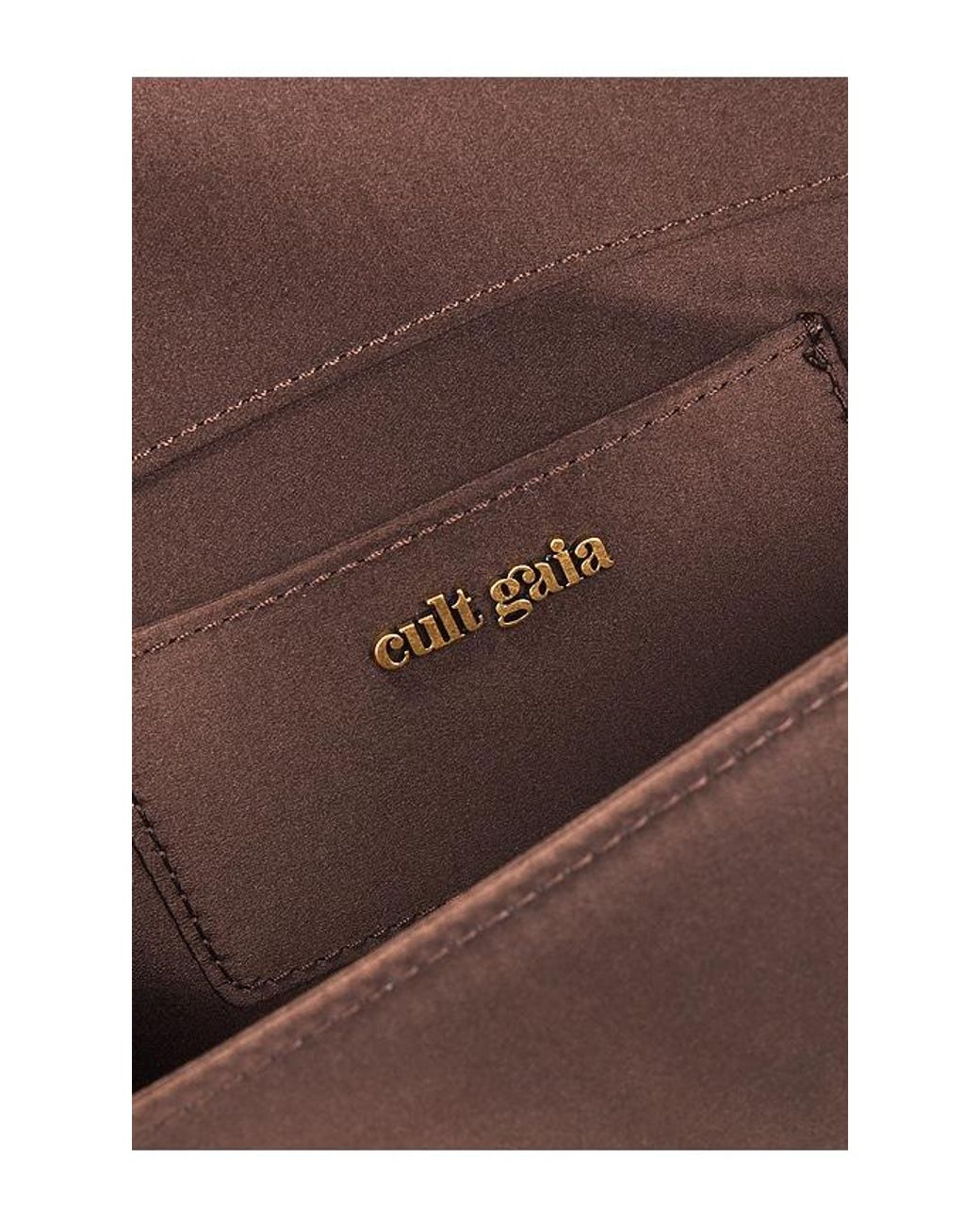 Cult Gaia Brown Cosette Shoulder Bag