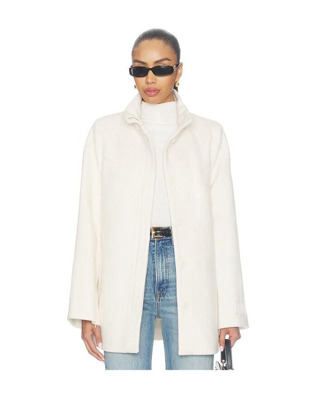 SOIA & KYO White Abilene Jacket