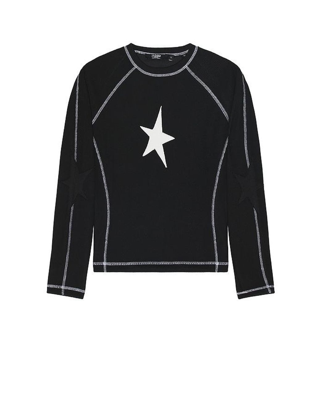 ★JADED LONDON UK★ Tattoo Applique Tee jaded-london-Black-Black-