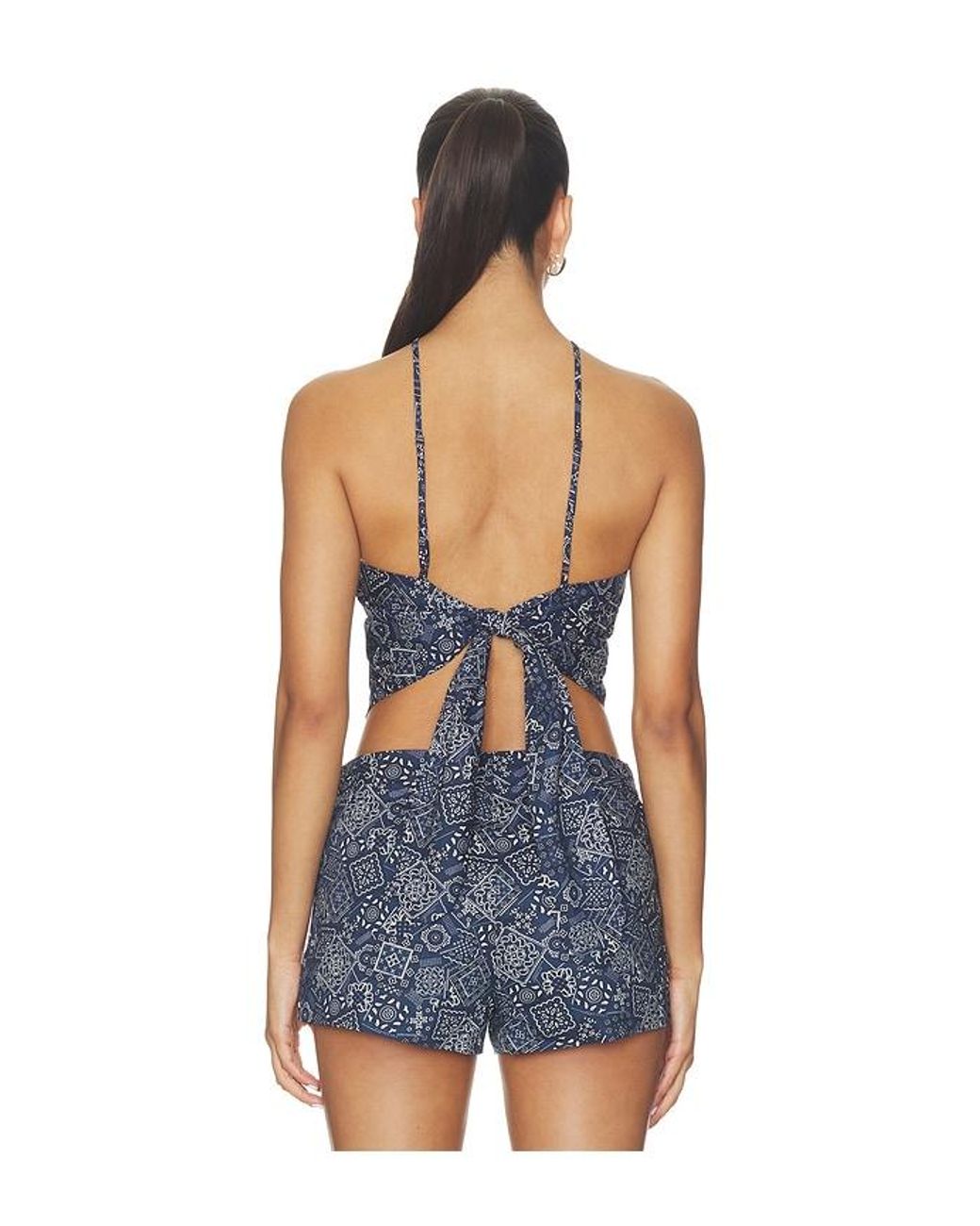 Astr Blue Shaniya Top