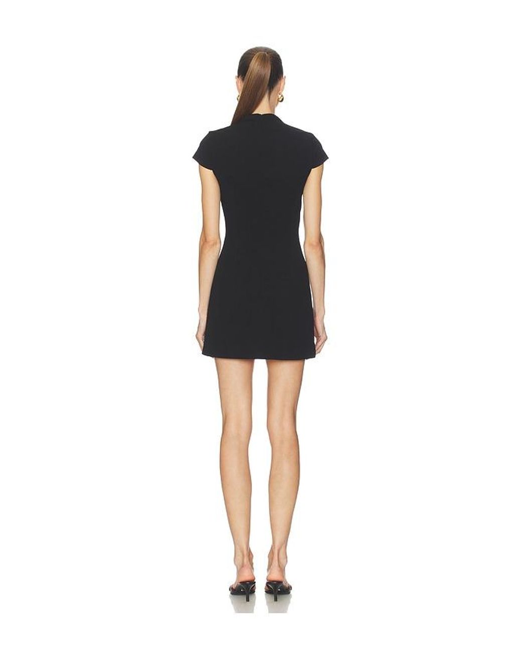 Runaway the Label Black Vieno Keyhole Fitted Mini Dress