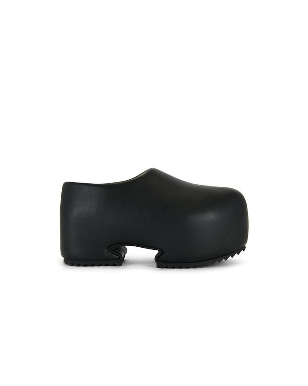 Yume Yume Black Clogs Leather