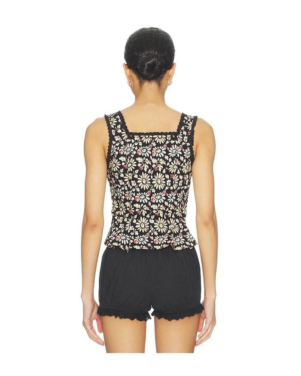 Free People Multicolor Bridgette Corset Top