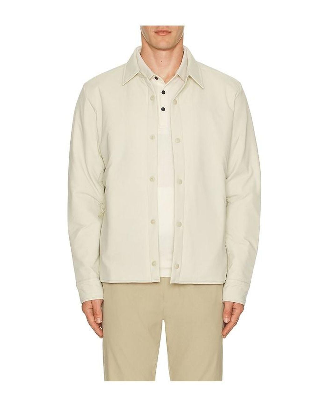 Beyond Yoga Natural Insulated Shirt Jacket for men