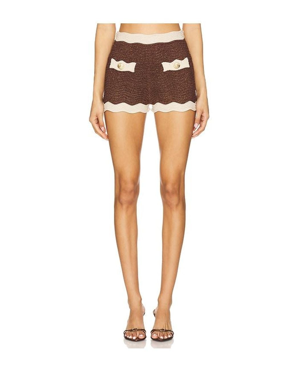 retroféte Black Kait Knit Short
