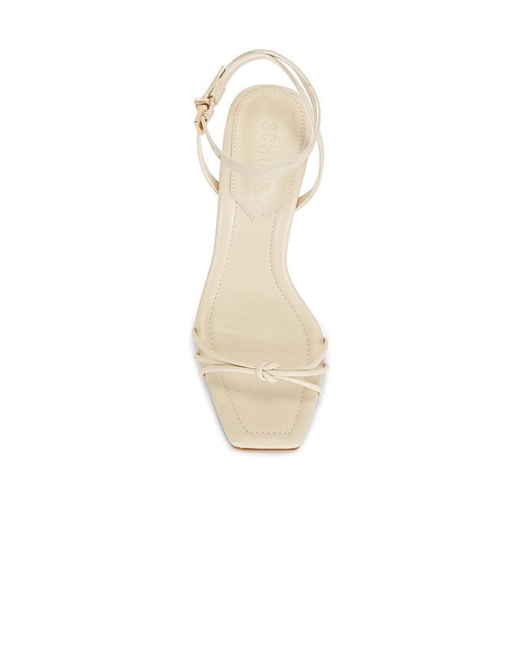SCHUTZ SHOES White Haven Bamboo Sandal