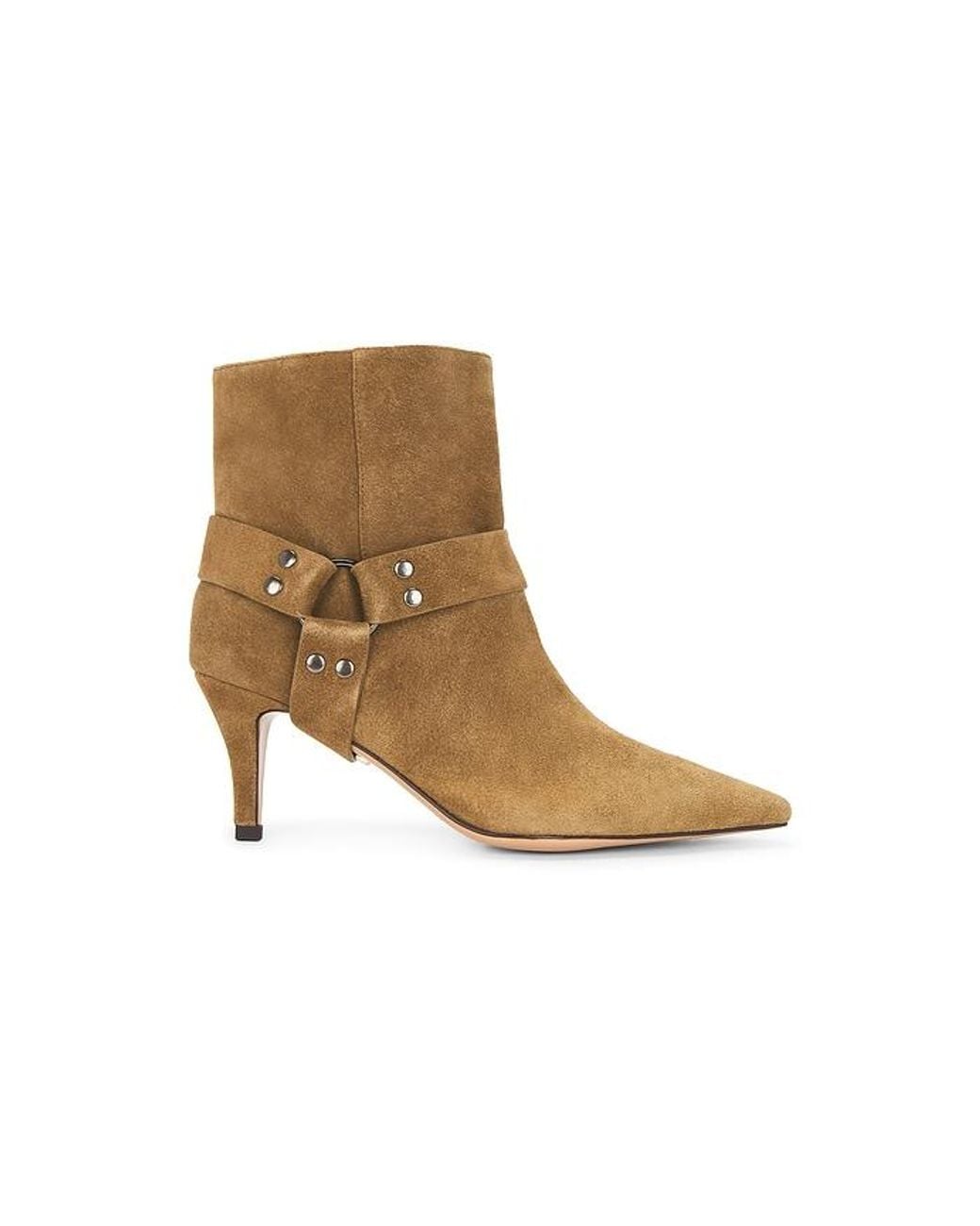 Lola Cruz Brown Ankle Bootie