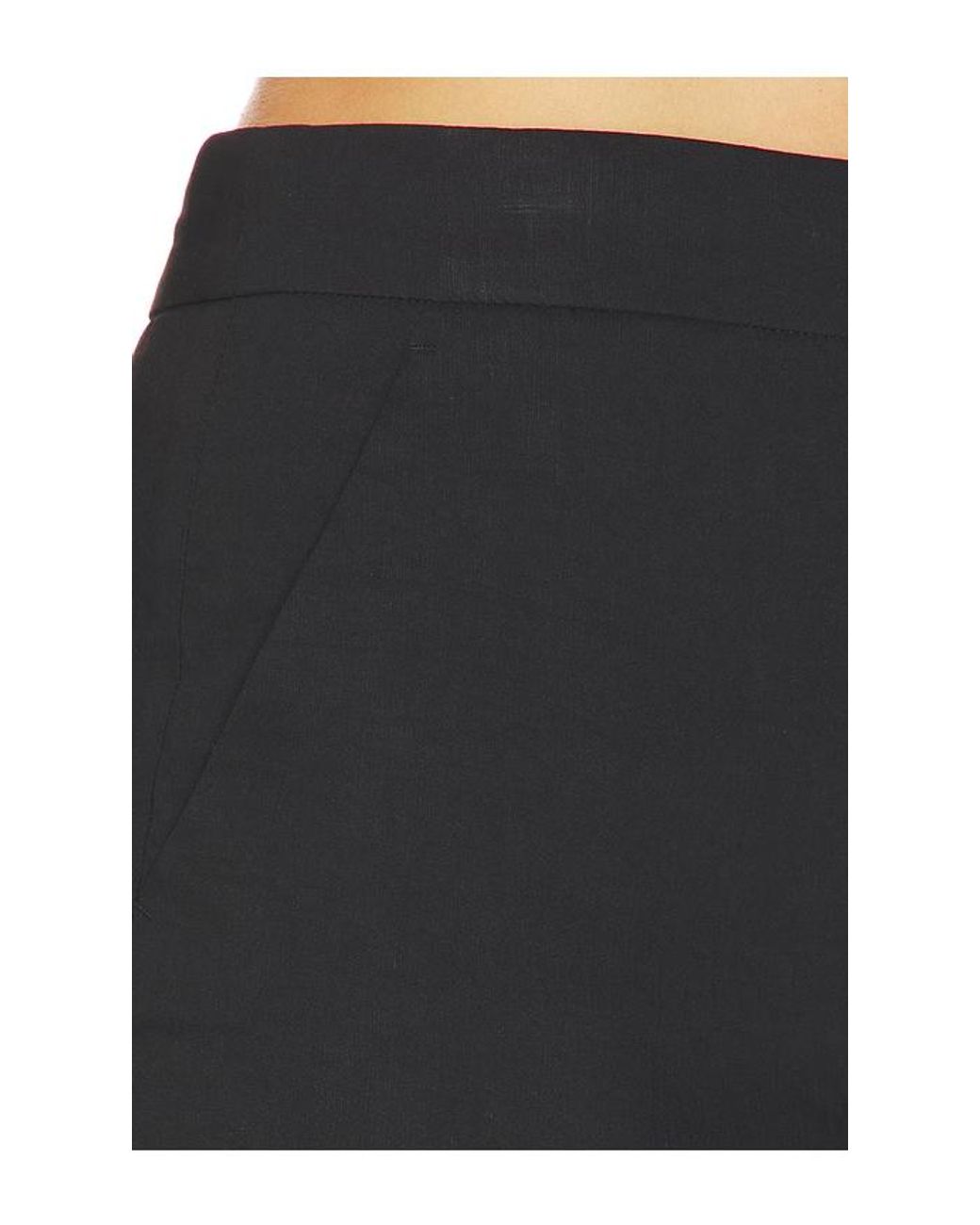 A.L.C. Black Cropped Sophie Pant