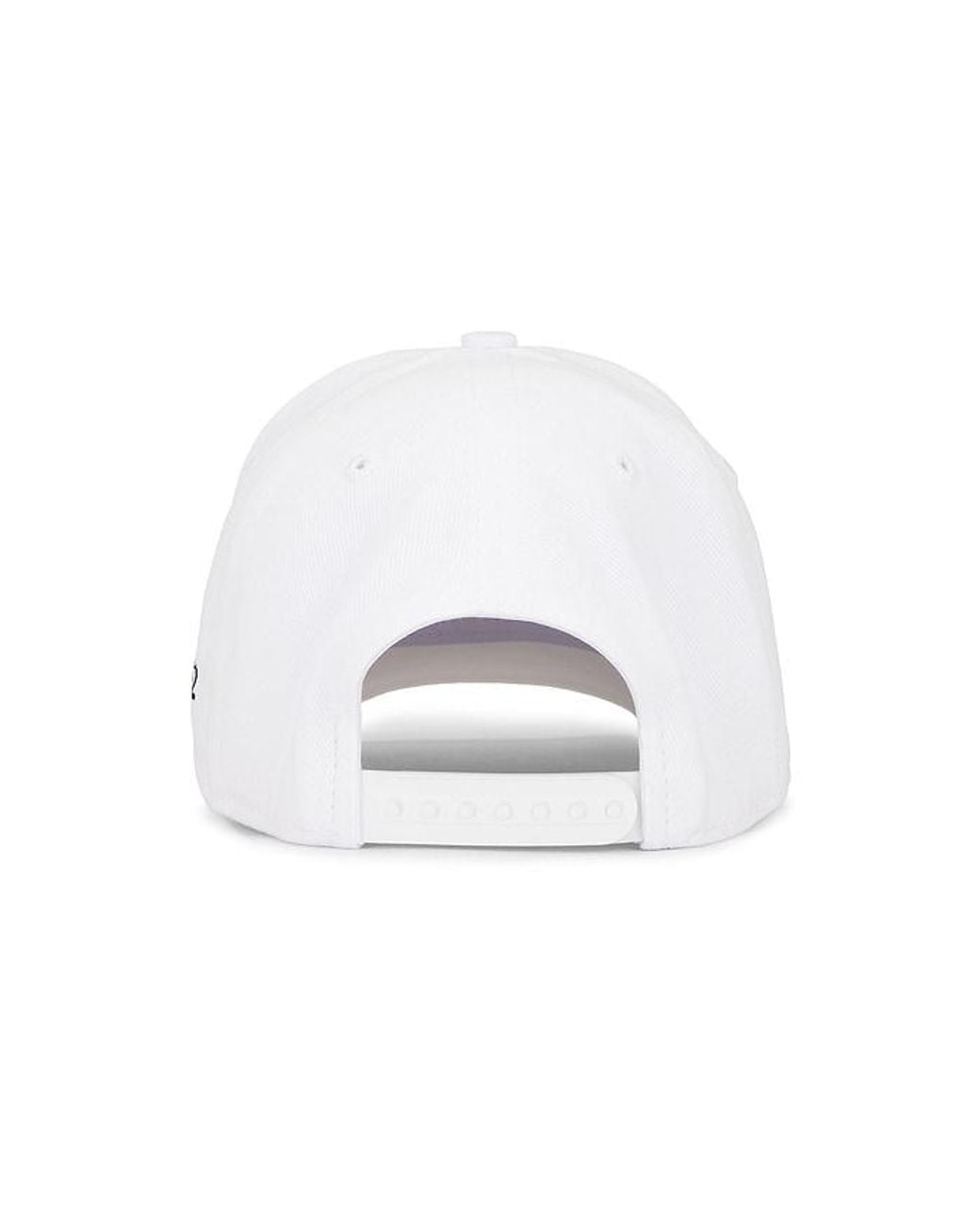 Siegelman Stable White Denim Five Panel Hat
