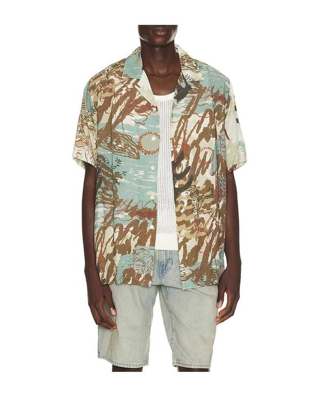 Oas Multicolor Montara Rocco Shirt for men