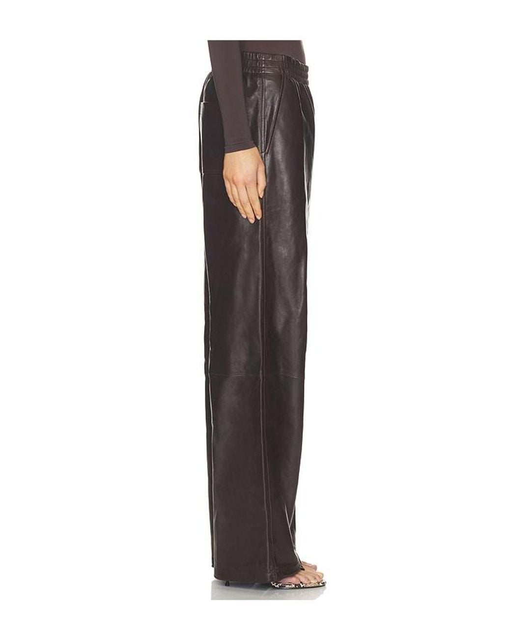 Jonathan Simkhai Black Corrine Pull On Pants