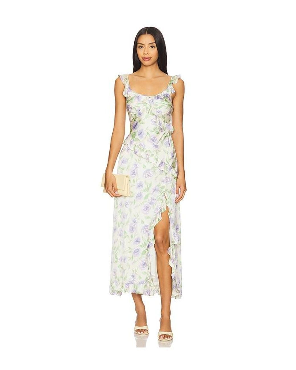 Astr White Rosalina Dress