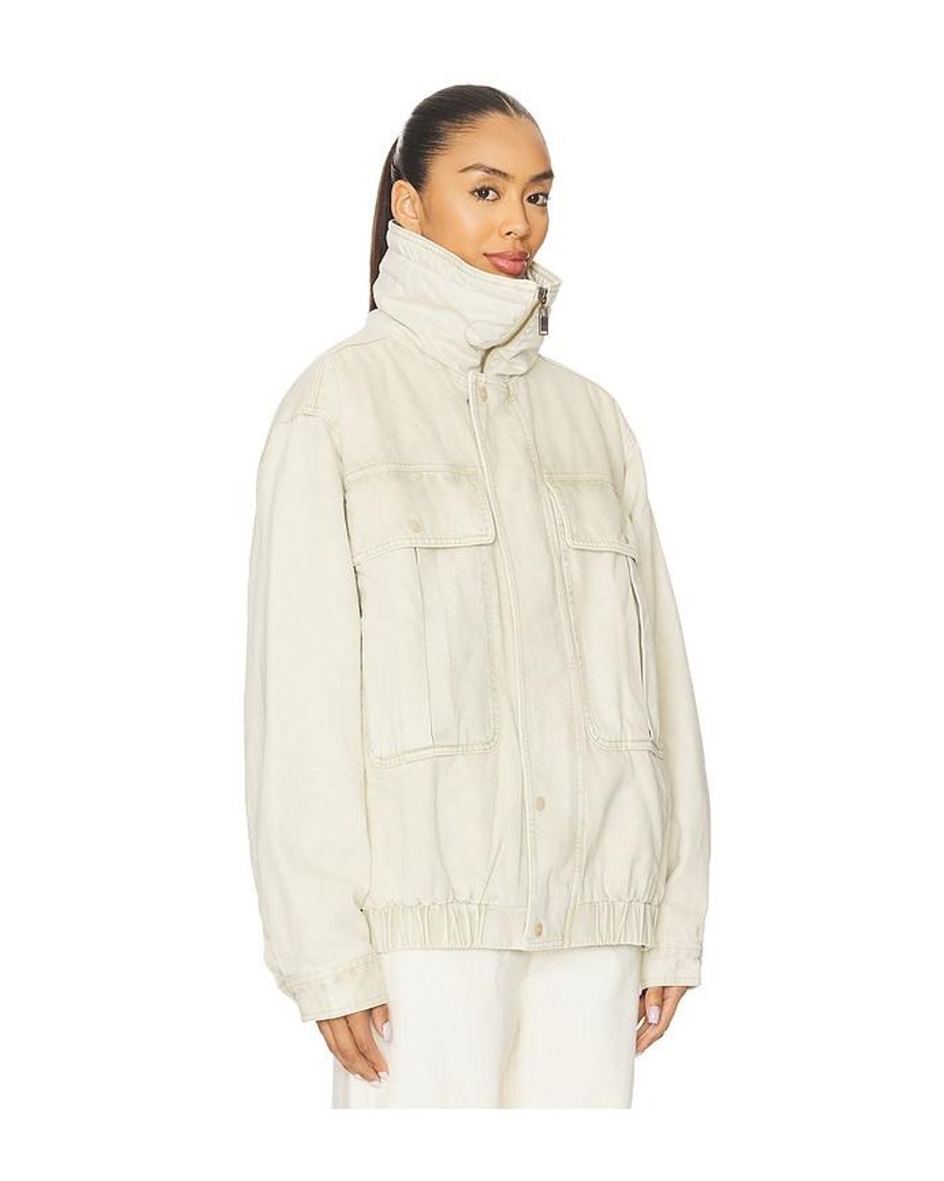 One Teaspoon Natural Steppjacke