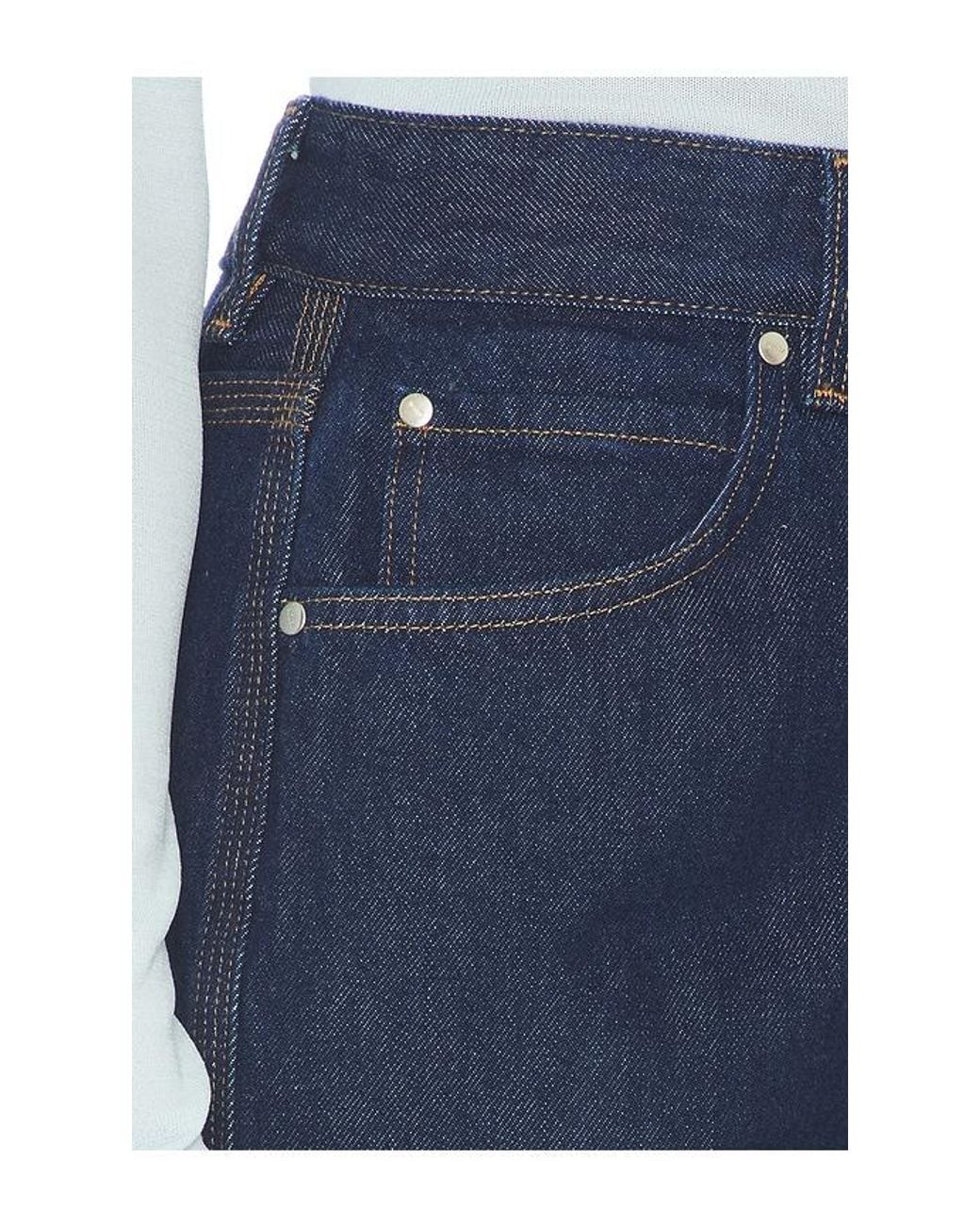 Agolde Blue Multineedle Morgan Jean
