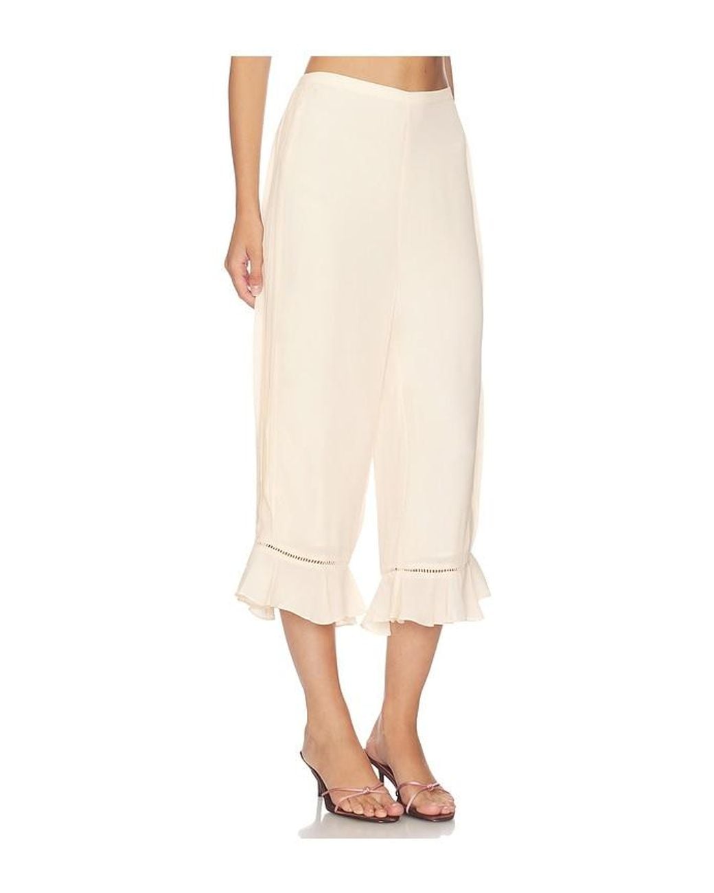 Posse White Jane Pant