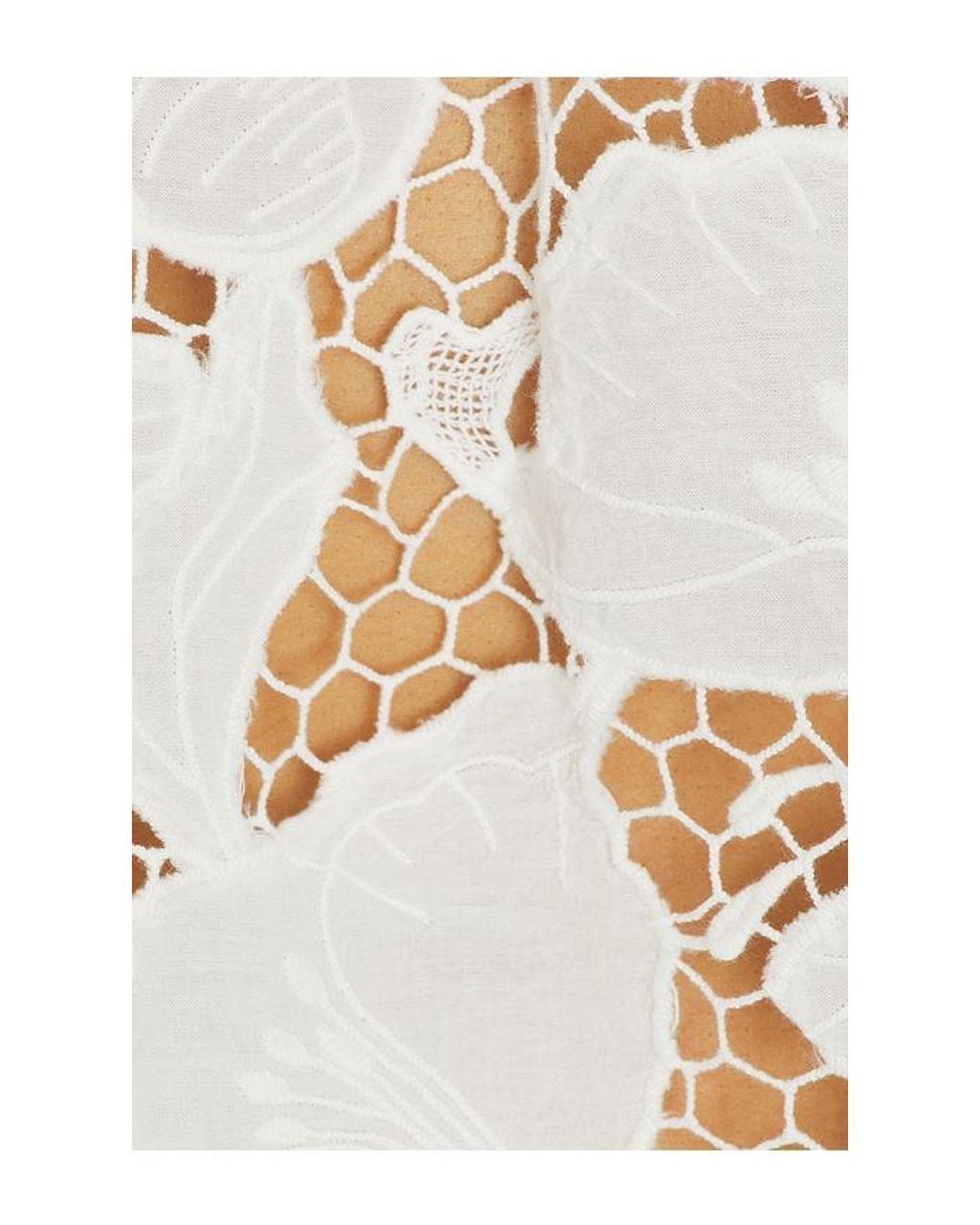 Lovers + Friends White Lacienne Top