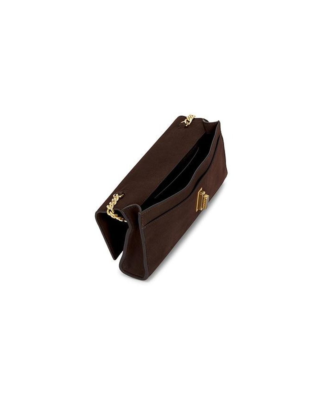 FAVORITE DAUGHTER White The Suede Heirloom Clutch Bag