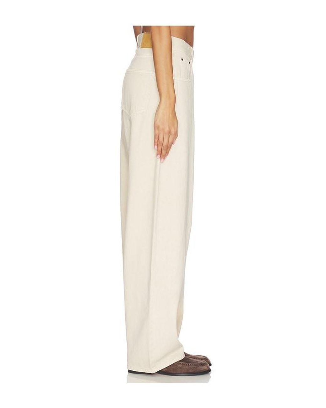 SNDY'S White Lukas Lightweight Jeans