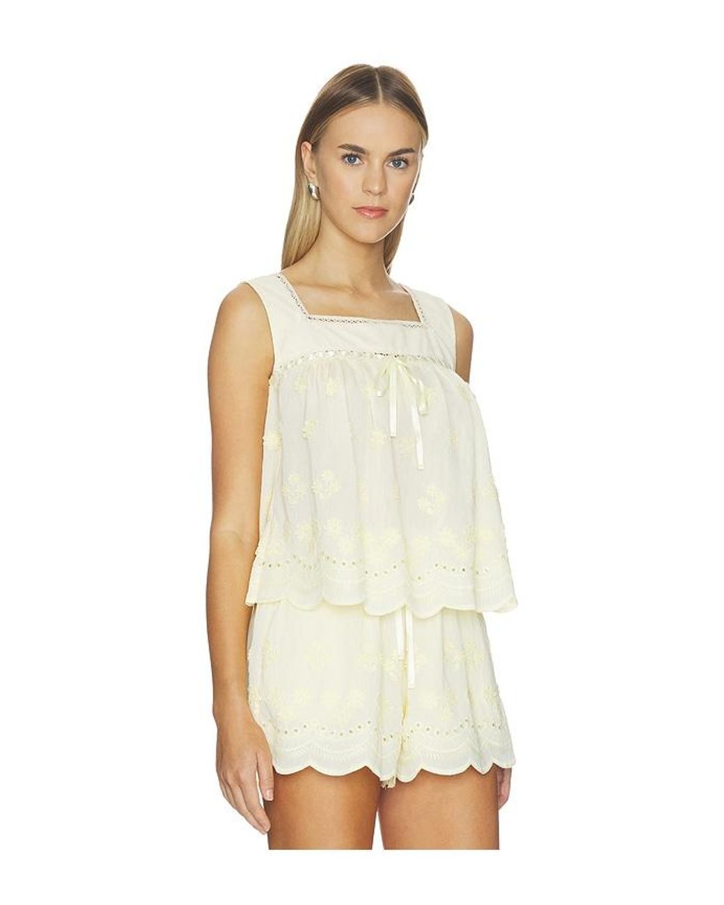 Maude Club White Odette Top