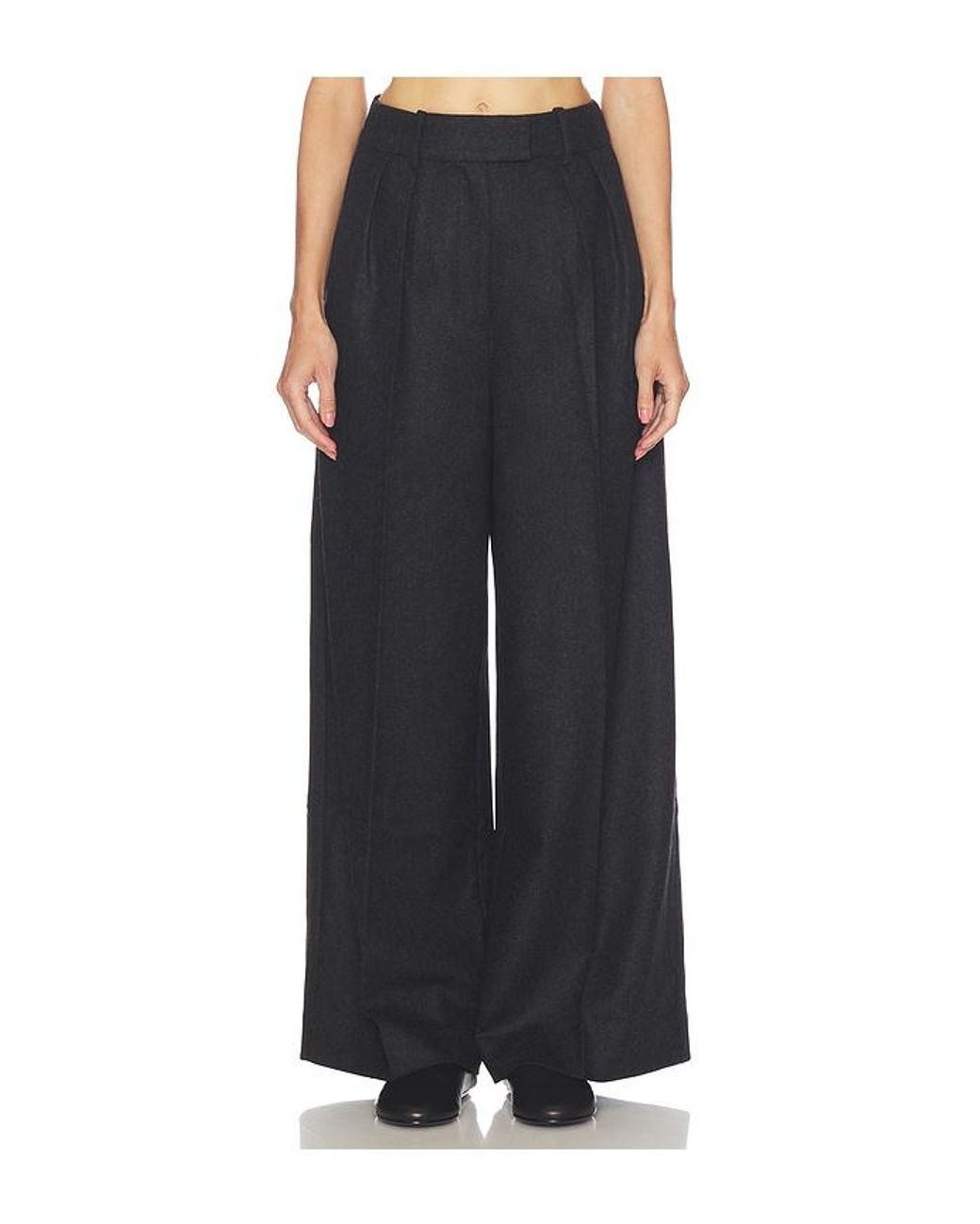 Anine Bing Black Lou Trouser
