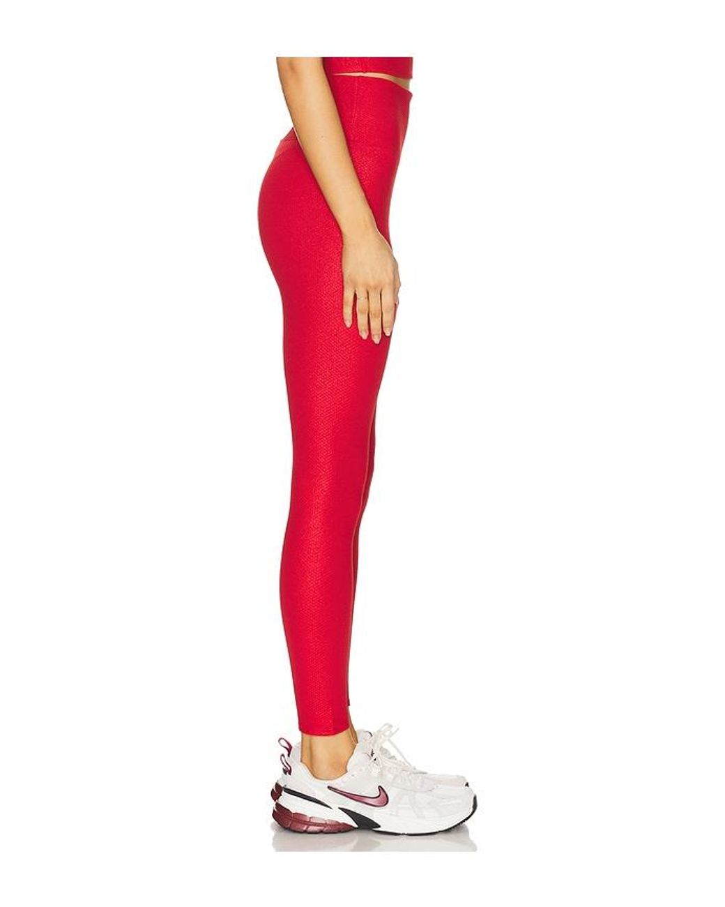 Beach Riot Red Piper Legging