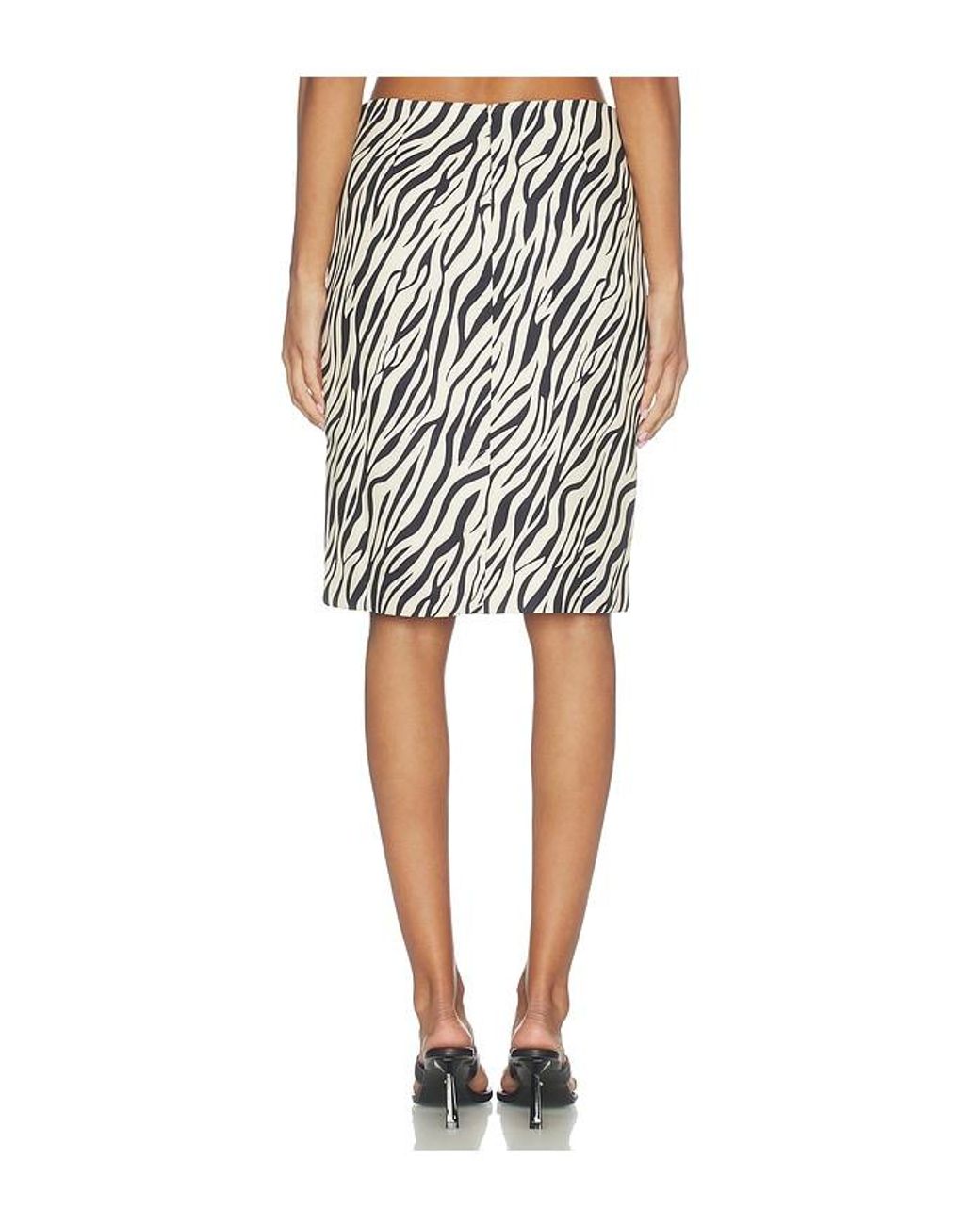 superdown Black Sofia Pencil Midi Skirt
