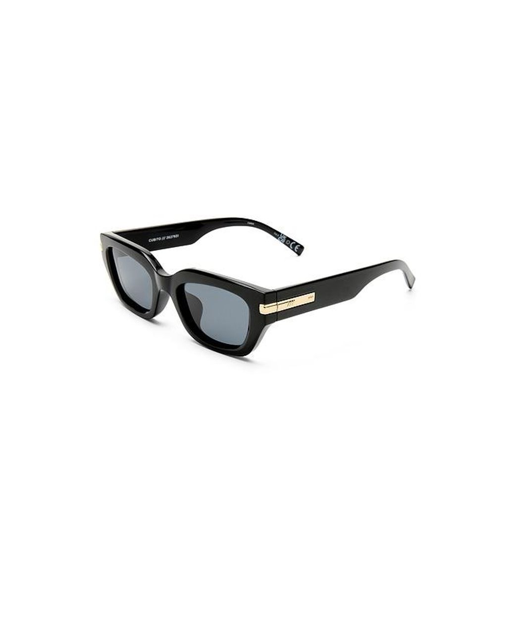 Le Specs Black Cubito Sunglasses