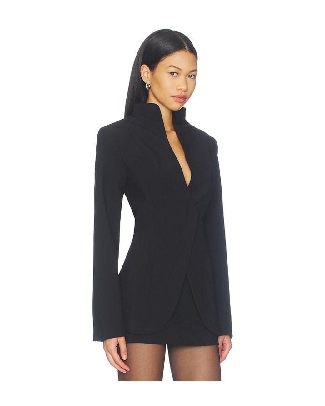 ALL THE WAYS Black Tiana Blazer